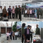 KUNJUNGAN KOORDINATOR KE AKADEMI FARMASI SAMARINDA (30 SEPTEMBER 2015)